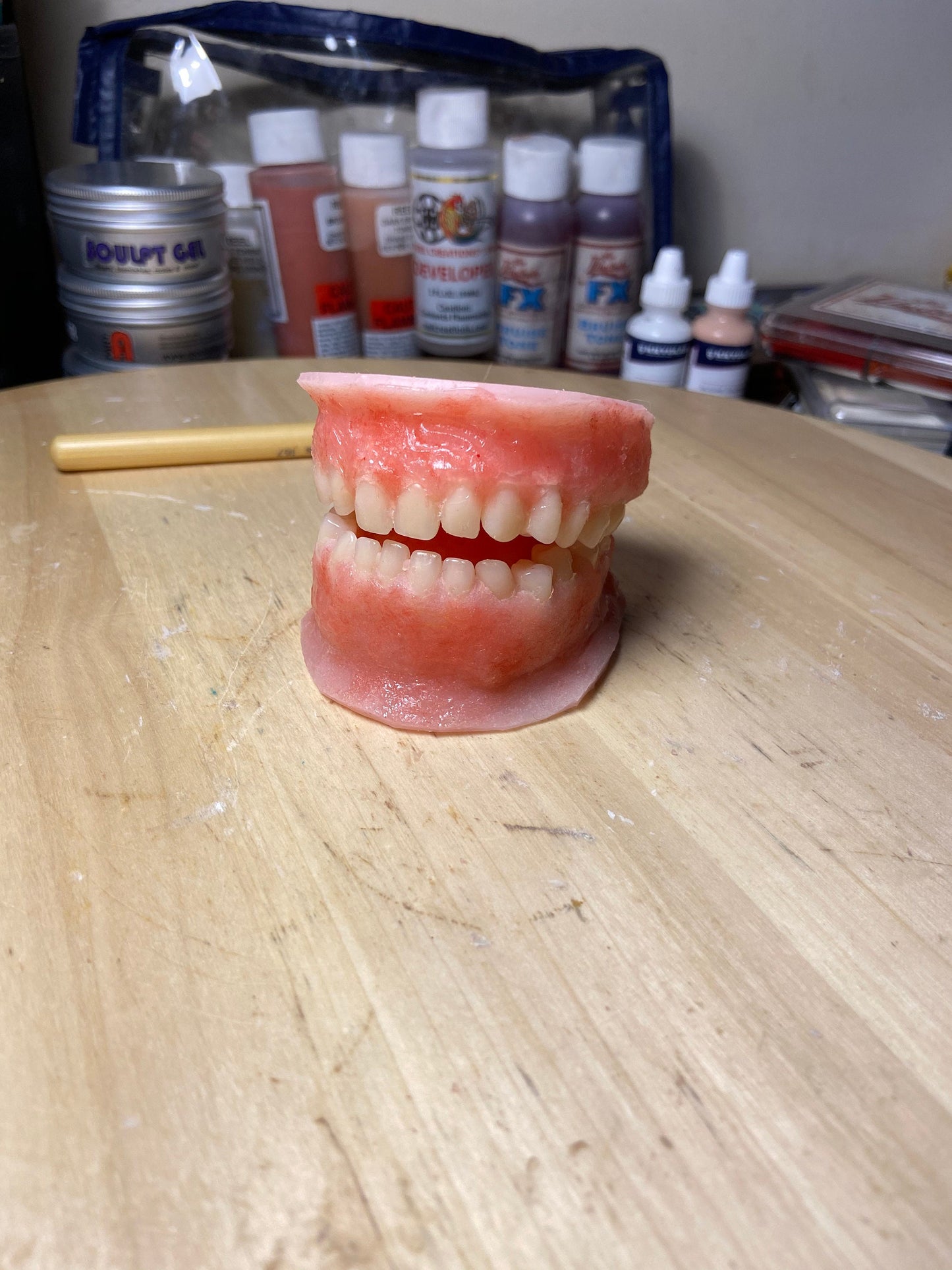 Prop dentures