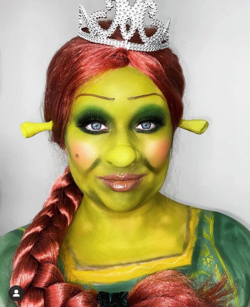 shrek nose and ears prosthetics