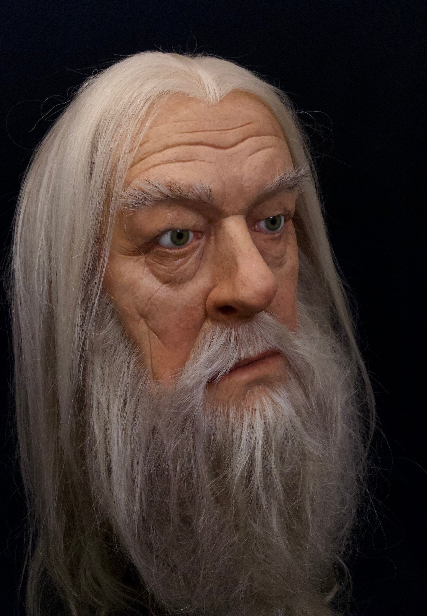 Dumbedore - harry potter 1:1 life -size silicone bust - made to order