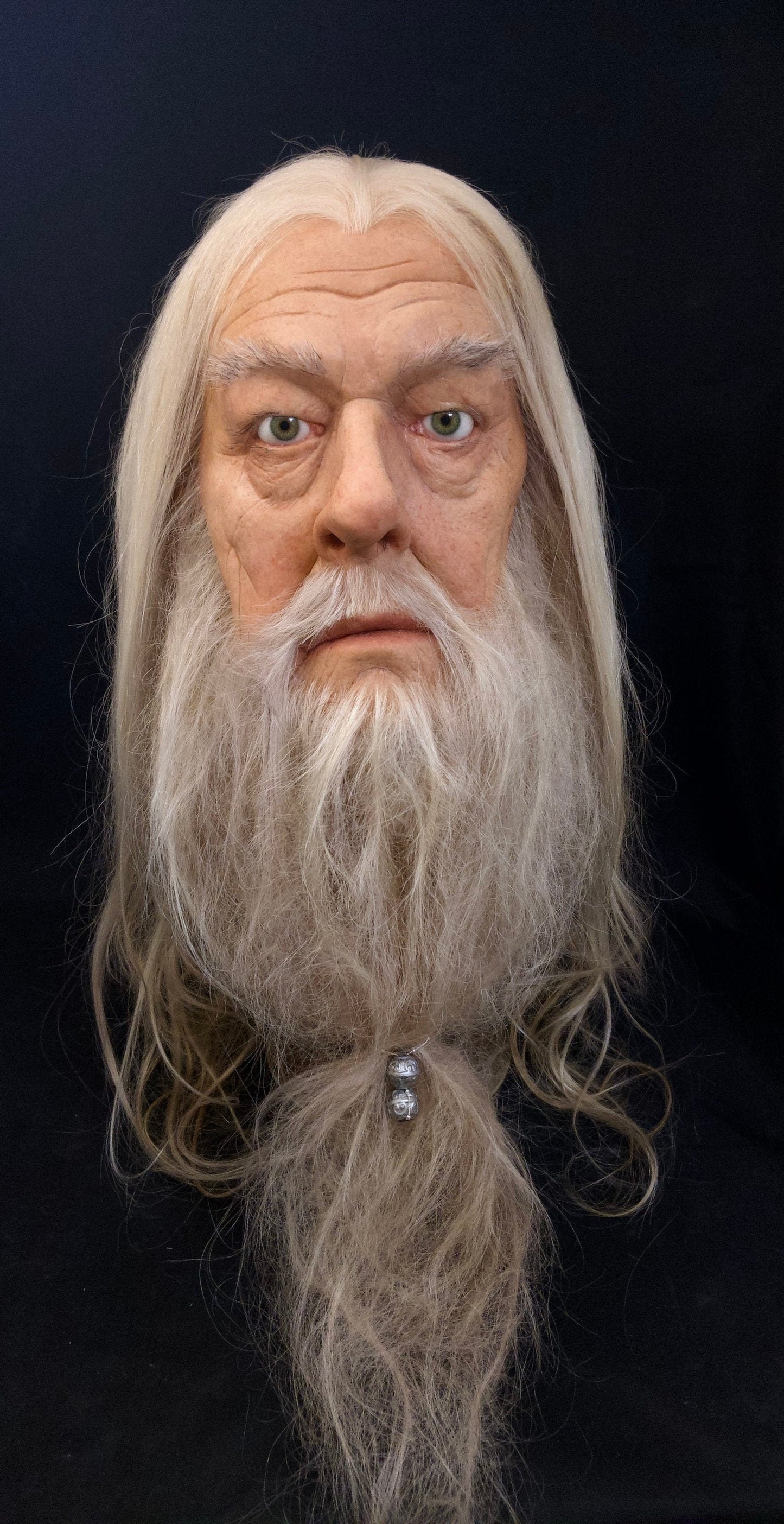Dumbedore - harry potter 1:1 life -size silicone bust - made to order